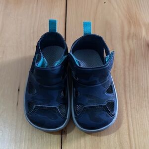 Toddler Navy Ten Little Sandals size 4.5